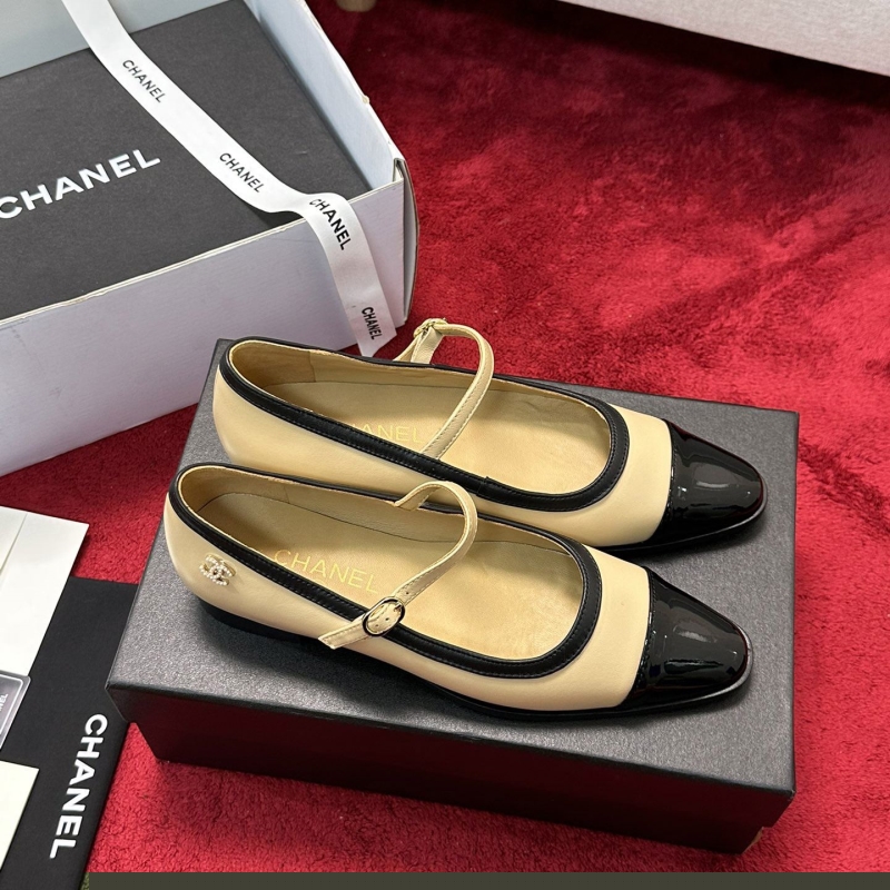 Ch*el flat shoes